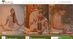 Desktop Screenshot of panchakarmakerala.com