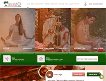 Tablet Screenshot of panchakarmakerala.com